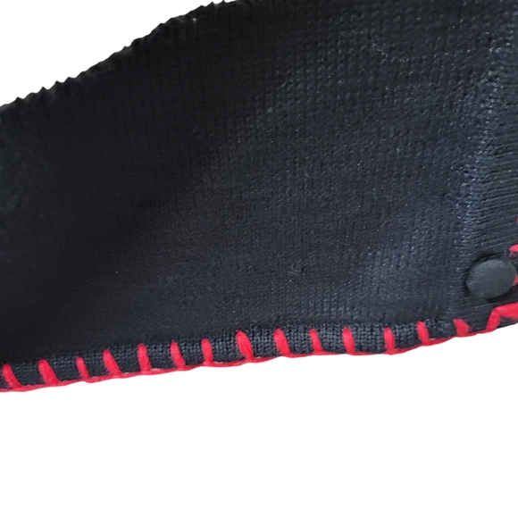 Vintage Dress Barn Ugly Christmas Sweater Snowflake Pearl Rhinestone Plus - Picture 9 of 14